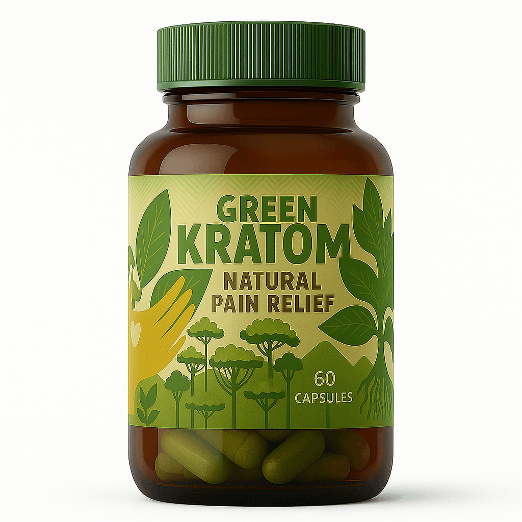 Kratom Capsules (Green)